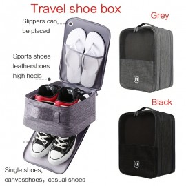 Portable Shoes Storage Bag For Travel, Three Layers Storage Bag, Multi-use Storage Bag