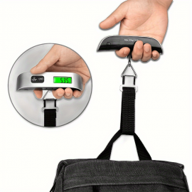 Portable Scale Digital LCD Display 110lb/50kg Electronic Luggage Hanging Suitcase Travel Weighs