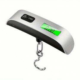 Portable Scale Digital LCD Display 110lb/50kg Electronic Luggage Hanging Suitcase Travel Weighs