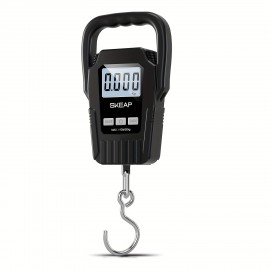 Luggage Scale, Upgrade Large Handle LCD Display, Perfect For Fishing, Travel & Luggage Weighting