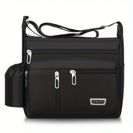 Men's Casual Multifunctional Crossbody Bag Large Capacity Tools Storage Bag Shoulder Bag Travel Bag
