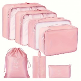 Pink - 7-piece Set