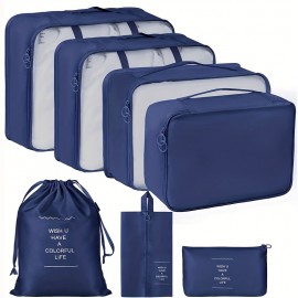 Navy Blue-7-Piece Set