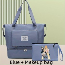 Light Blue + Cosmetic Bag