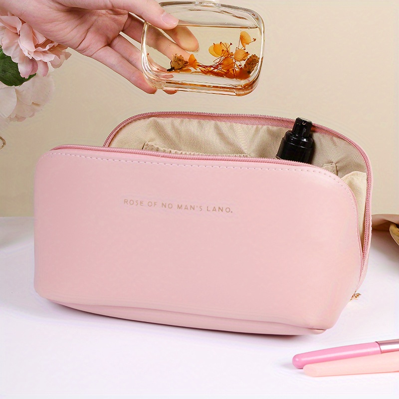 portable large capacity cosmetic bag, portable large capacity cosmetic bag simple toiletry wash bag fo travel lightweight makeup bag details 6