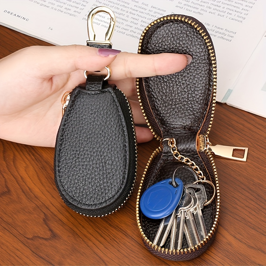 key bag mens and womens key bag general motors large capacity multi function key chain storage bag simple and compact household details 6