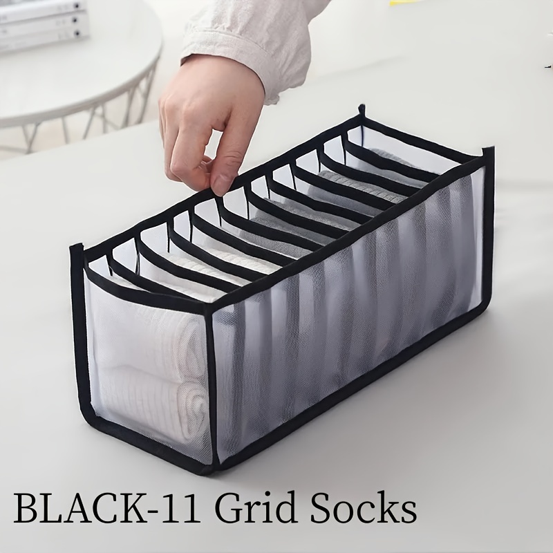 bra panty organizer foldable underwear storage box drawer closet storage divider for tie lingerie socks details 9