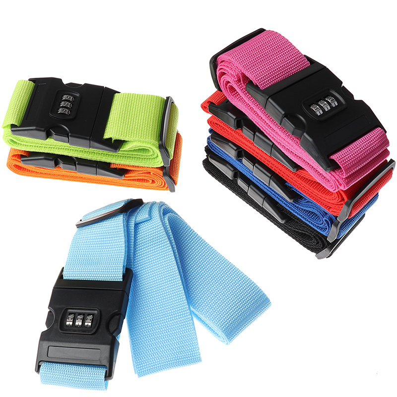 combination lock packing belt luggage luggage belt multi color details 1