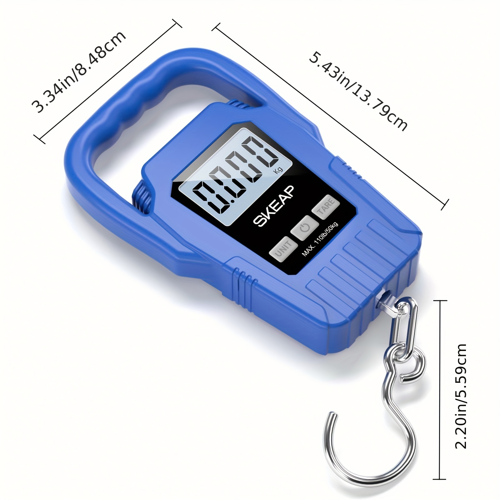 luggage scale, luggage scale upgrade large handle lcd display perfect for fishing travel luggage weighting details 0