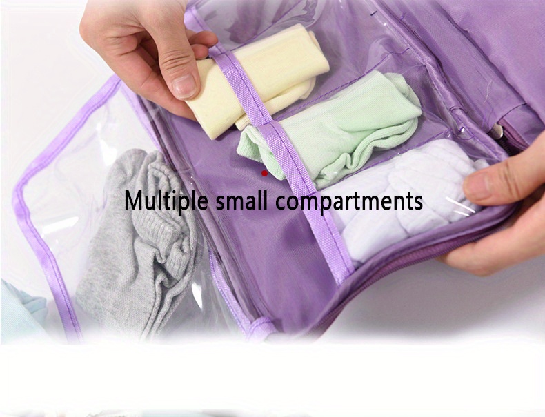 travel underwear storage bag portable toiletry bag travel underwear bra lingerie organizer details 5