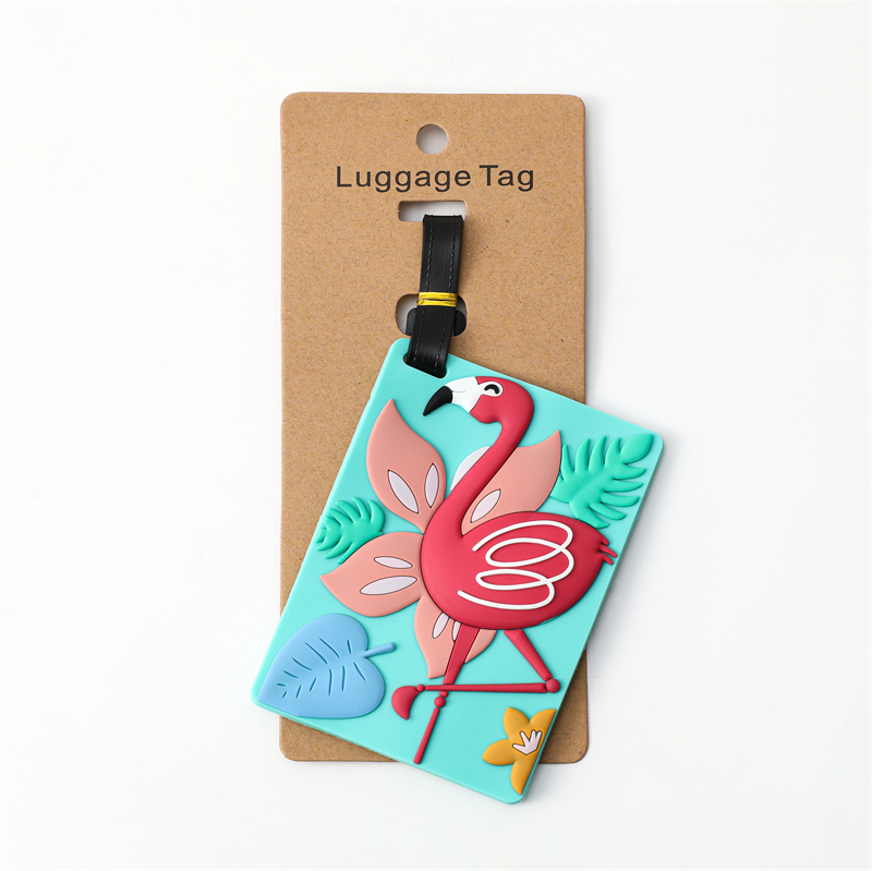 travel accessories luggage tag creative fashion style silicon portable travel label id addres holder details 0