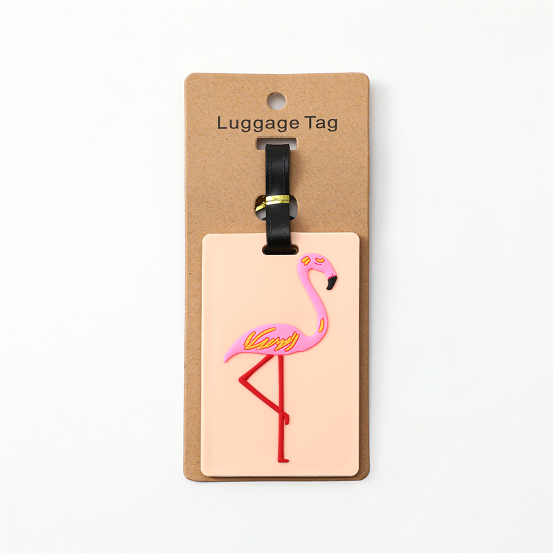 travel accessories luggage tag creative fashion style silicon portable travel label id addres holder details 4