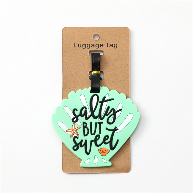 travel accessories luggage tag creative fashion style silicon portable travel label id addres holder details 9