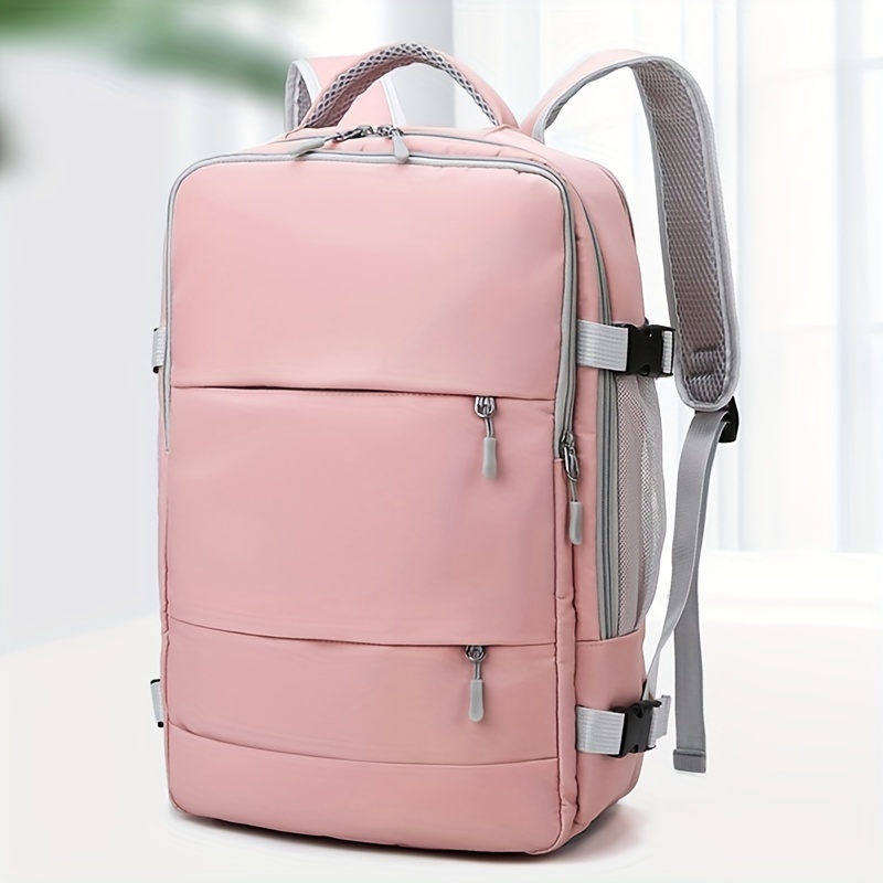 large capacity travel backpack purse multi functional duffle bag with shoes compartment 15 6 inch laptop schoolbag details 6