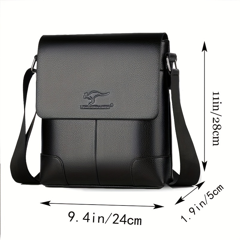 new fashion mens messenger bag all match business shoulder bag casual lightweight waterproof wear resistant satchel bag details 7