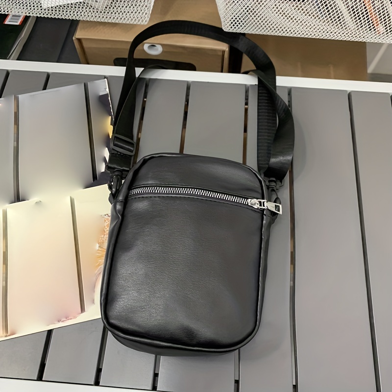 mini solid color square bag casual fashion shoulder bag mobile phone bag suitable for travel and outdoor activities details 8