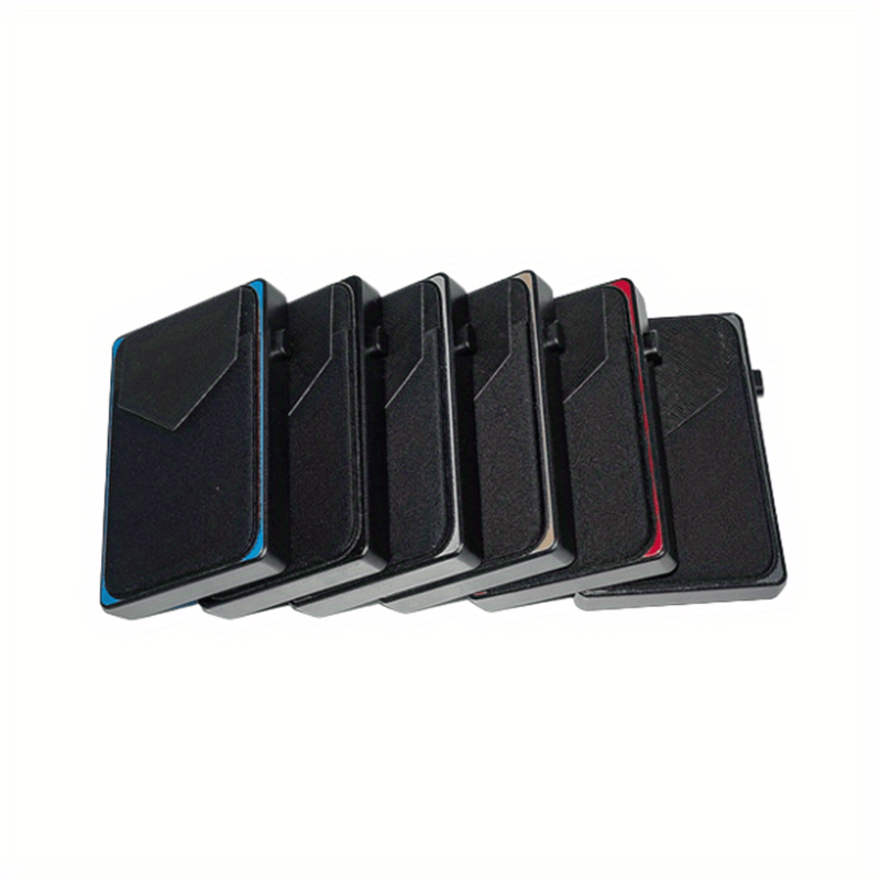 rfid blocking card holder aluminum smart wallet metal pop button purse can accommodate 6 8 cards details 7