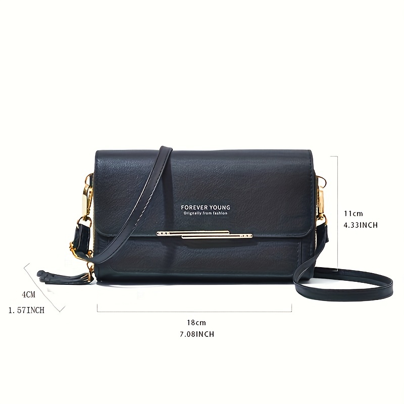 2023 new korean large capacity multifunctional shoulder bag medium length handheld bag mobile bag fashion womens wallet details 5