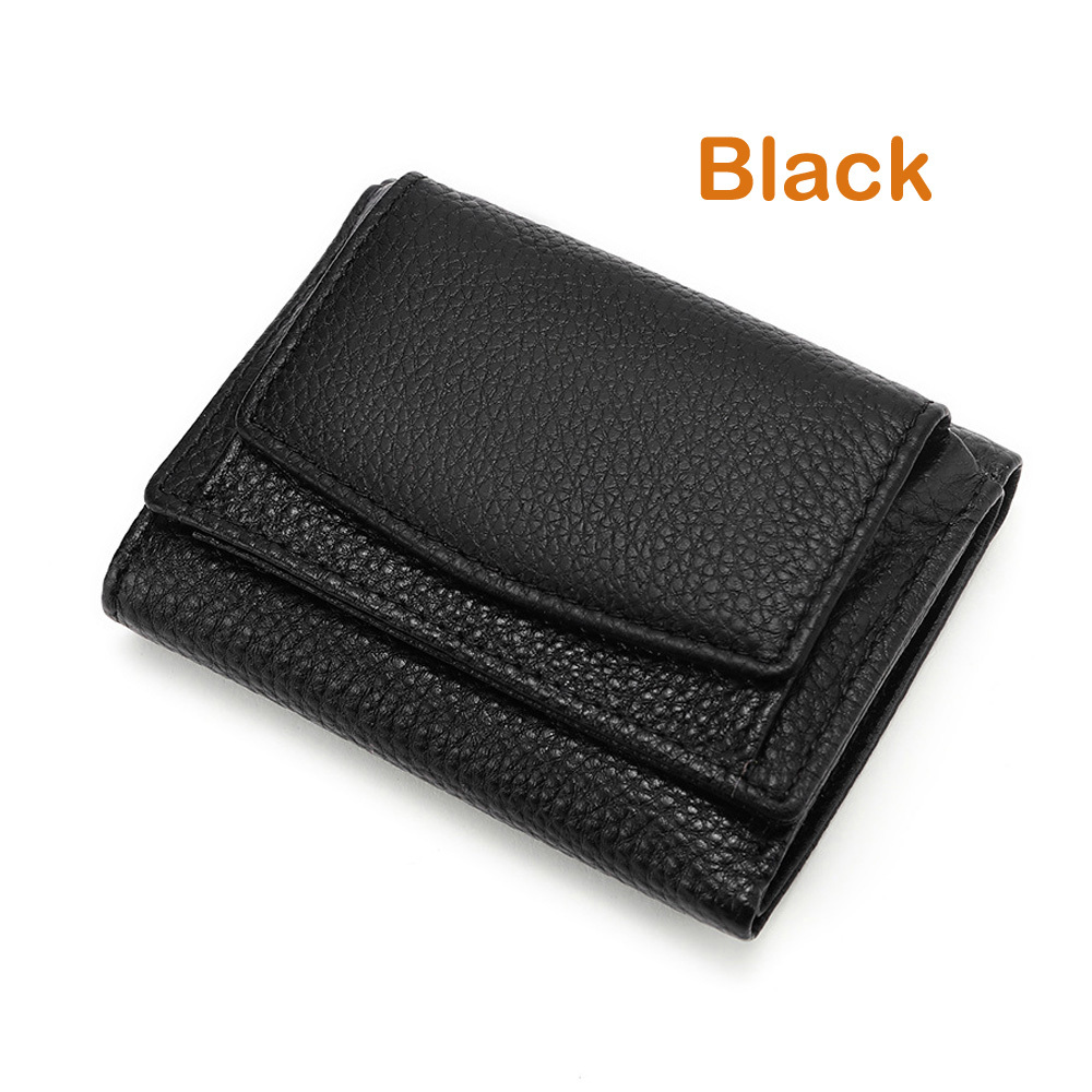 womens mini wallet faux leather snap button coin purse solid coin pockets for everyday details 7