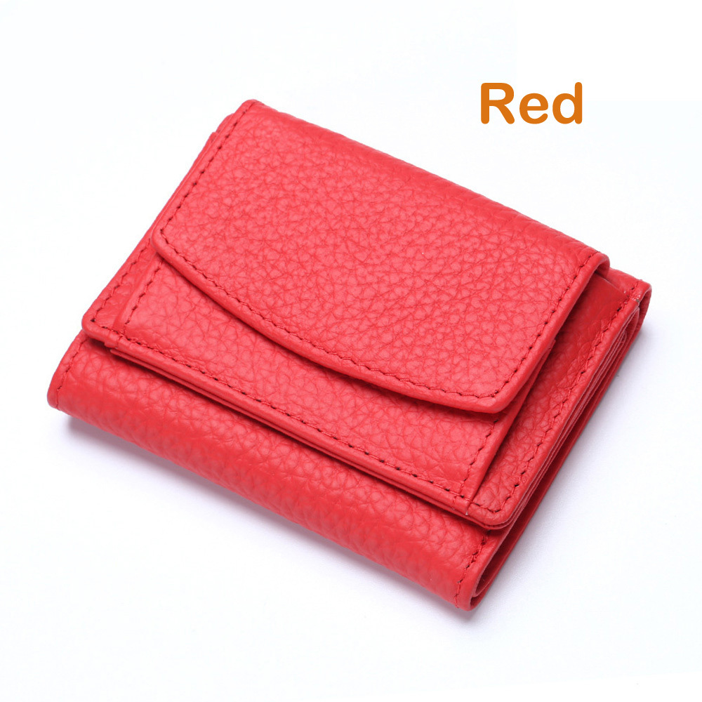 womens mini wallet faux leather snap button coin purse solid coin pockets for everyday details 14